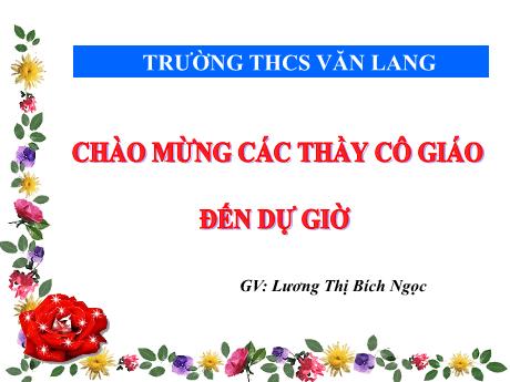 Bài giảng Địa Lí 8 - Tiết 2, Bài 2: Khí hậu Châu Á - Lương Thị Bích Ngọc