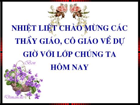 Bài giảng Ngữ Văn 6 - Tiết 57: Chỉ từ