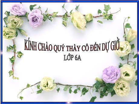 Bài giảng Ngữ Văn 6 - Tiết 99: Ẩn dụ - Chủ đề biện pháp tu từ