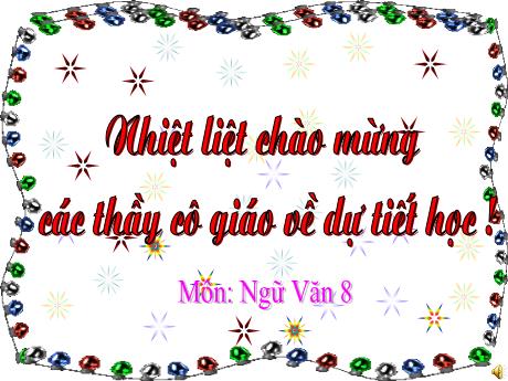 Bài giảng Ngữ Văn 8 - Tiết 40: Nói giảm nói tránh