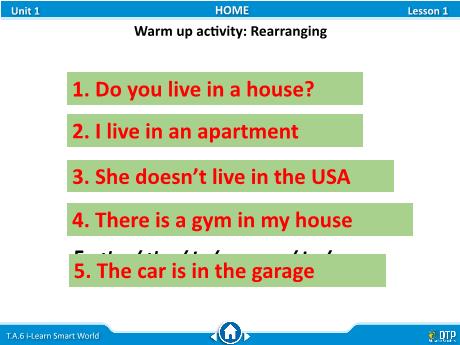 Bài giảng Tiếng Anh 6 - Period 3, Unit 1: Home - Lesson 1.2: Grammar