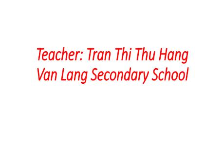 Bài giảng Tiếng Anh Lớp 7 - Period 25, Unit 3: Music and Arts - Lesson 2.3: Pronunciation & Speaking