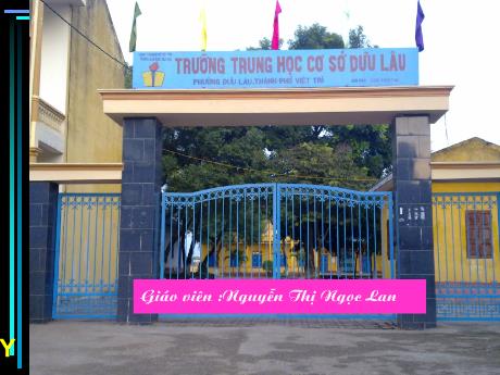 Bài giảng Toán 6 - Tiết 24, Bài 9: Ước và bội - Nguyễn Thị Ngọc Lan