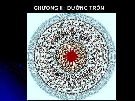 Bài giảng Toán 9 (Hình Học) - Chương 2, Tiết 20, Bài 1: Sự xác định đường tròn. Tính chất đối xứng của đường tròn